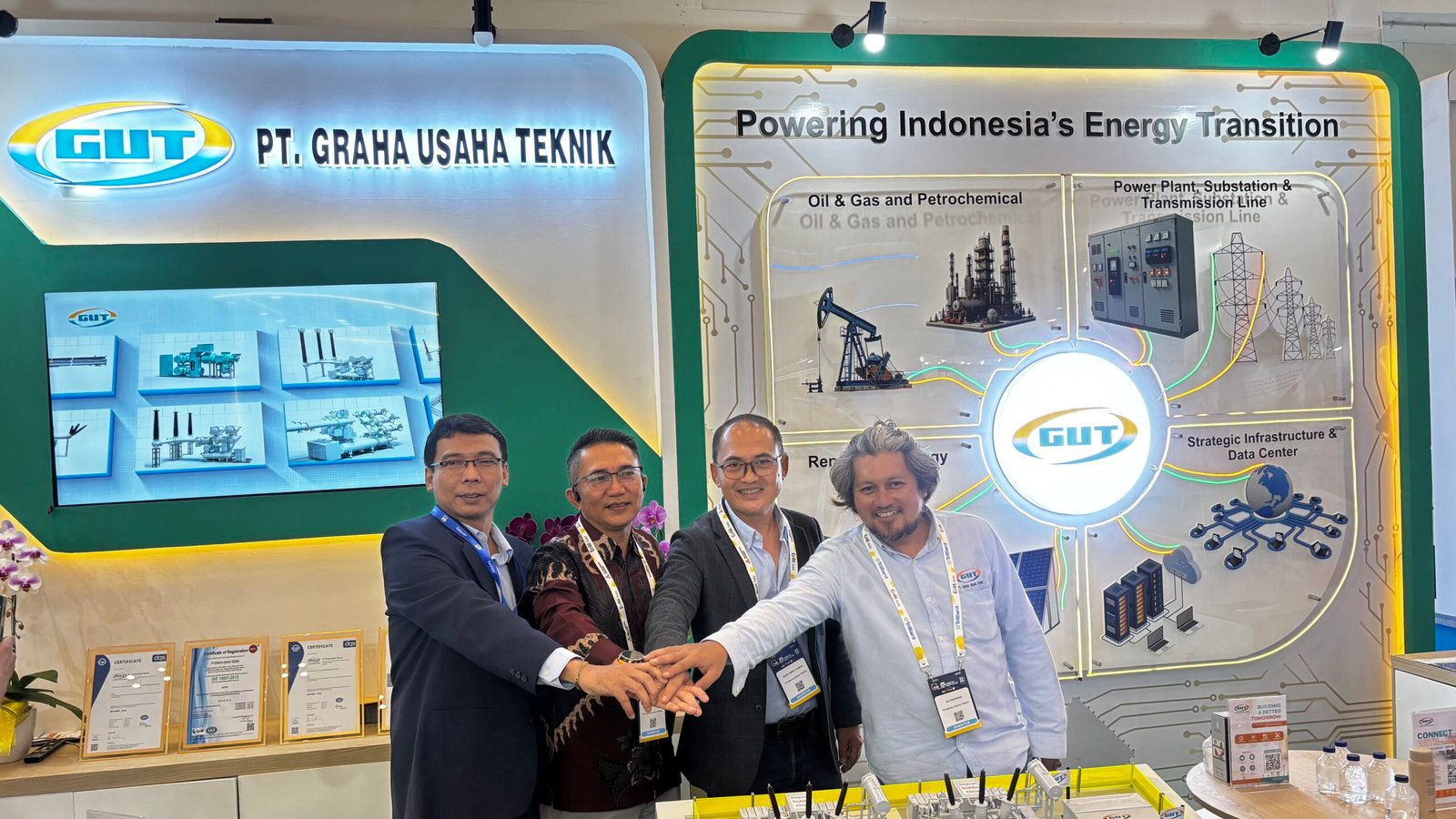 Dari Transmisi hingga Gardu Induk, PT GUT Tampilkan Kapabilitas EPC di Electricity Connect 2026