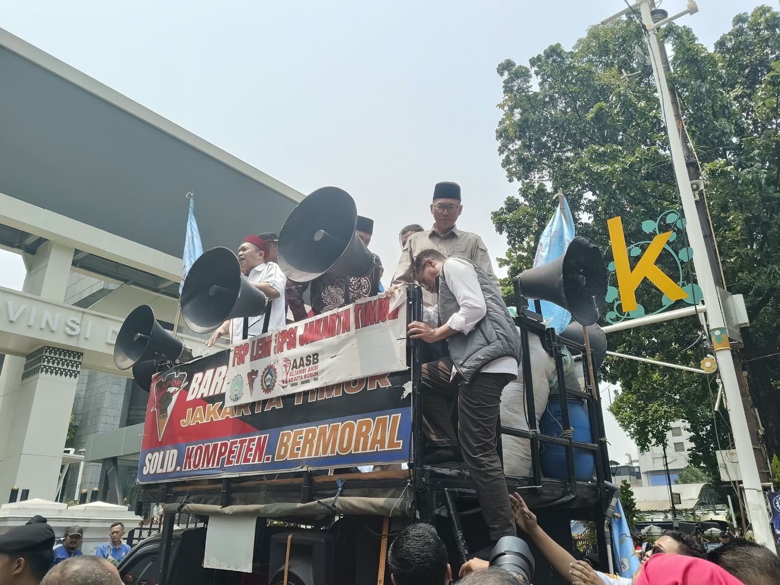 Terima Ribuan Buruh, PKS DPRD DKI Kawal Percepatan RUU Ketenagakerjaan