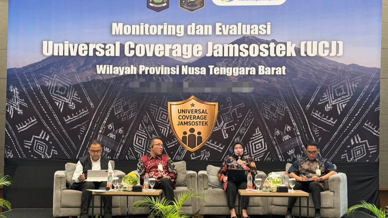 Capaian UCJ NTB Baru 29,34 Persen, Kemendagri Dorong Perlindungan Pekerja Rentan dan Informal