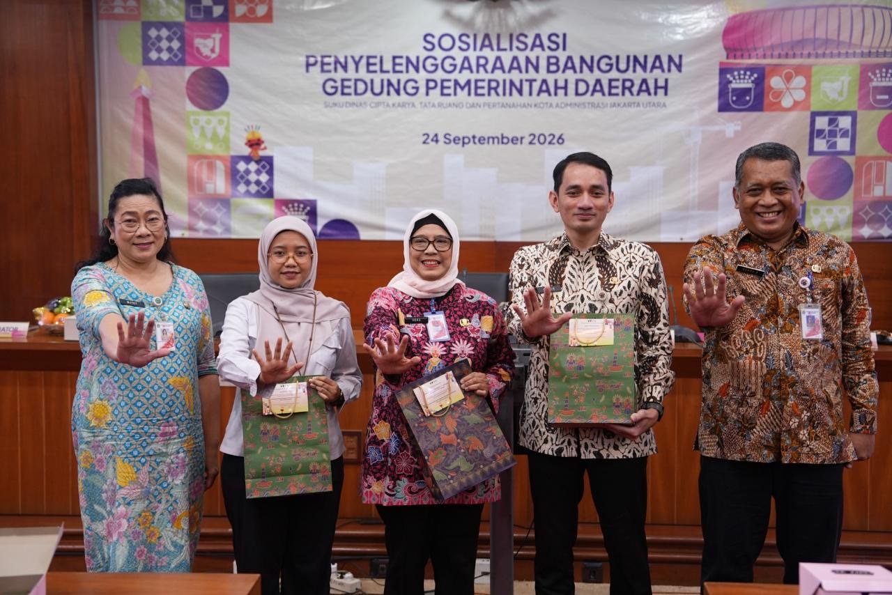 Pemkot Jakut Perketat Standar Gedung Pemerintah, Sosialisasi PBG–SLF Digelar untuk Cegah Risiko dan Tingkatkan Pelayanan