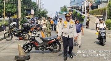 Operasi Parkir Liar di Dekat Apartemen Laguna Tindak Lanjuti Laporan Masyarakat