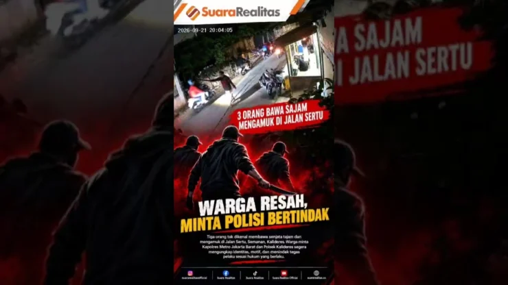 Tiga OTK Bawa Sajam Mengamuk di Kalideres #newsupdate #news #beritaterkini #viralshorts #viral #otk