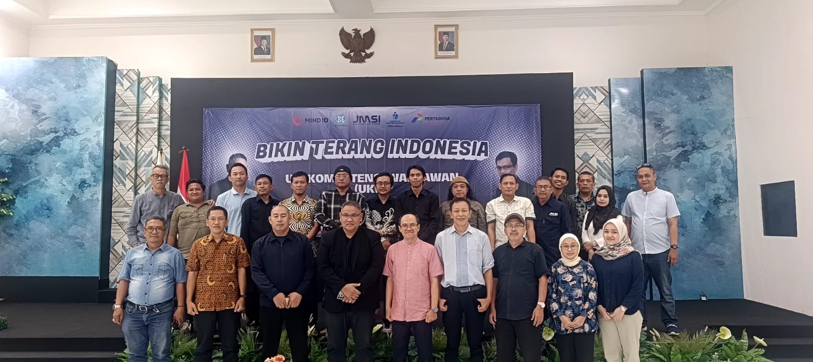 JMSI Bekerja Sama Dengan Lembaga Uji Kopetensi Pikiran Rakyat Adakan UKW Muda Dan UKW Madya