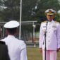Laksda TNI Isswarto memimpin langsung Upacara Peringatan Hari Kesaktian Pancasila tahun 2026 yang digelar di lapangan Makogabwilhan II.