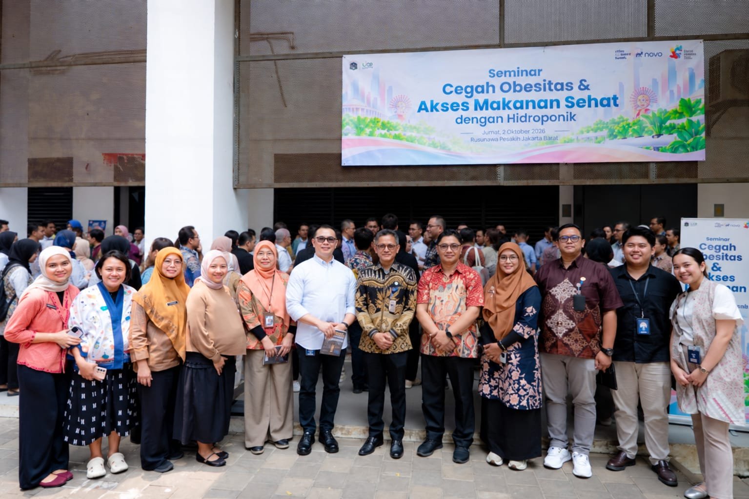 Dari Rusun Pesakih Kolaborasi Dinkes  DKI dan Novo Nordisk Dorong Akses Pangan Sehat