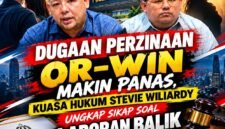 ILUSTRASI - dugaan perzinaan OR–WIN berujung laporan balik, Kuasa Hukum Stevie Wiliardy angkat bicara. (Foto: Suara Realitas).