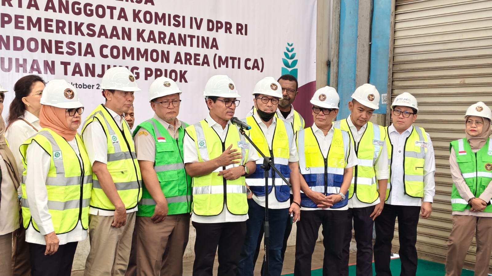 Polres Priok Amankan Kunker Komisi IV DPR RI Tinjau Proses Ekspor-Impor di Pelabuhan Tanjung Priok
