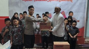 Polres Priok Ulurkan Tangan Untuk Sesama, Bakti Sosial di Panti Asuhan Yatim Piatu