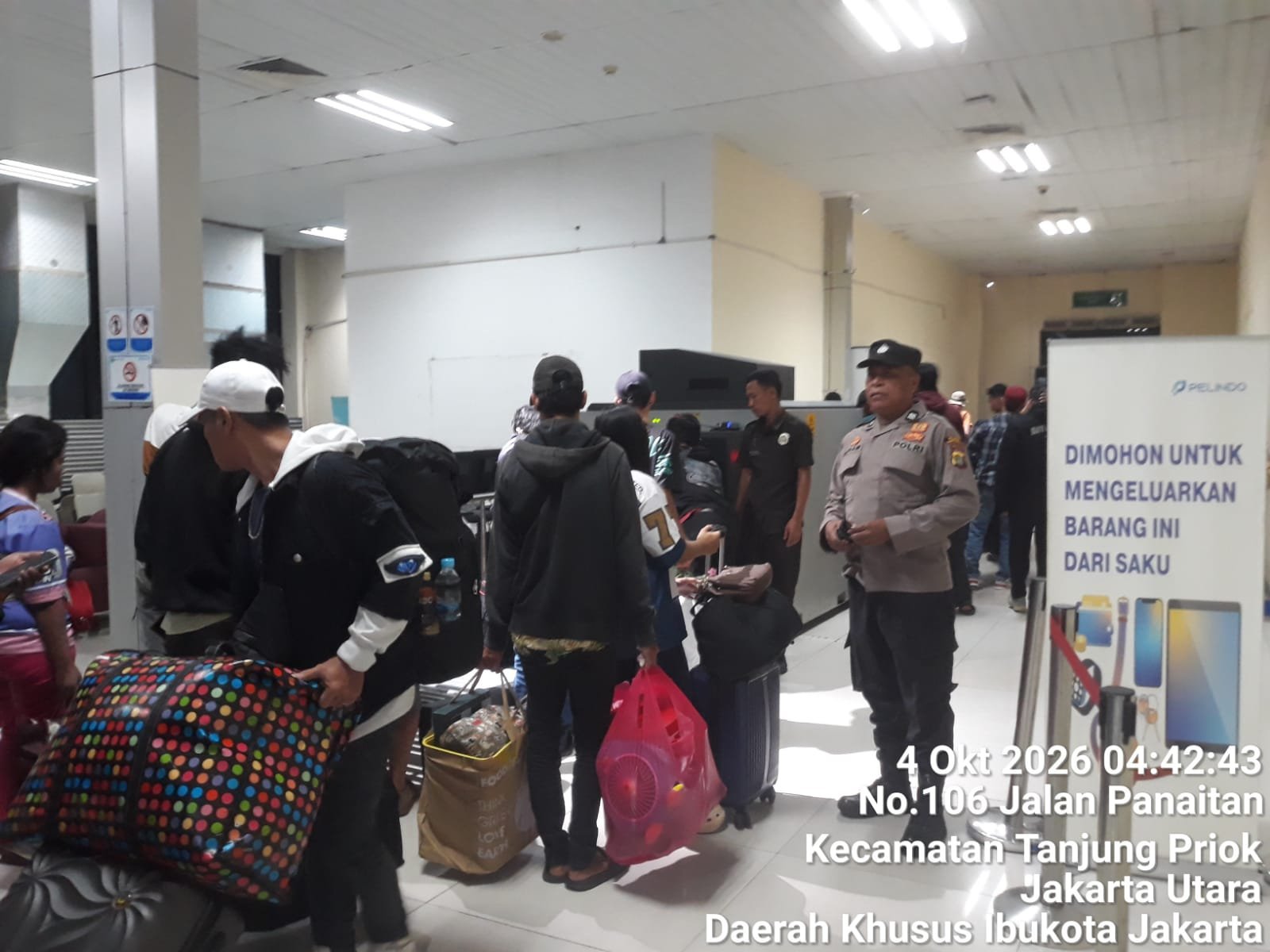 Debarkasi KM Kelud dari Batam Berlangsung Tertib, 554 Penumpang Tiba di Tanjung Priok
