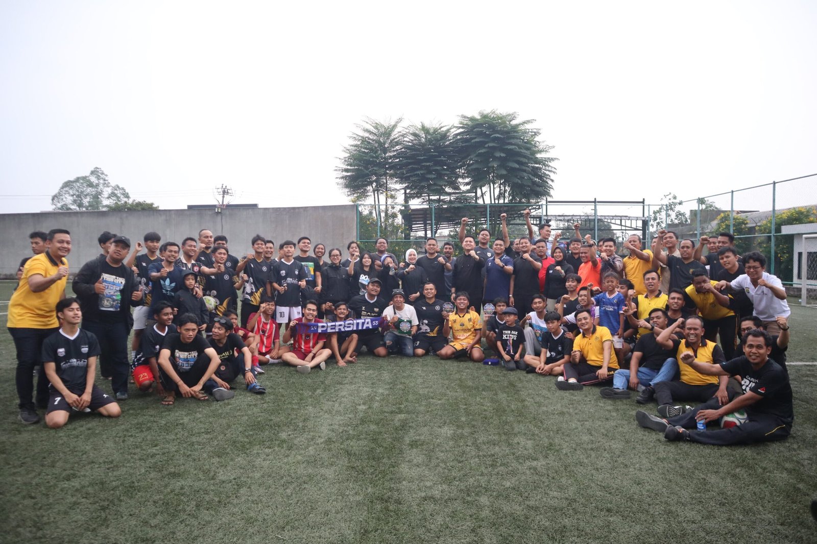 Polres Tangsel Satukan 3 Kelompok Suporter Lewat Fun Football, Soliditas dan Kamtibmas Jadi Prioritas