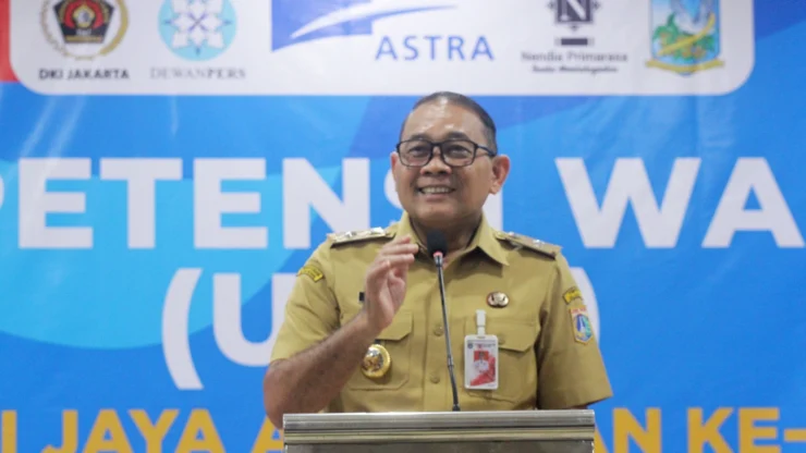 Wali Kota Arifin Buka UKW PWI Jaya ke-66: Kompetensi Wartawan Jadi Kunci Hadapi Era Informasi Cepat