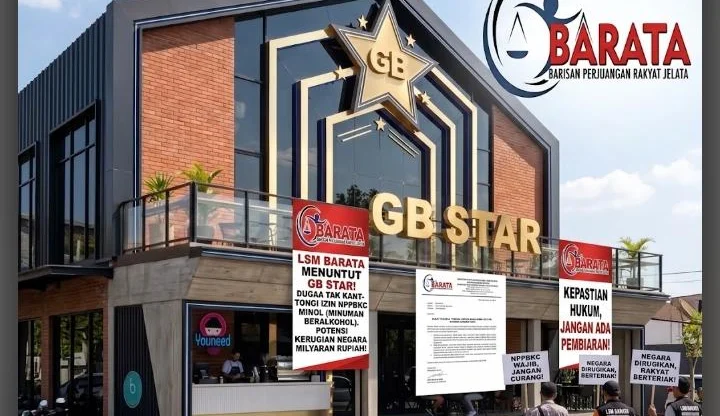 BARATA Surati GB Star RestoCafe Terkait Dugaan Penyelewengan Perizinan Miras Tanpa NPPBKC