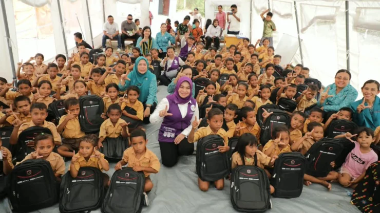 Hadir di Tengah Warga Terdampak Gempa NTT, TP PKK dan TP Posyandu Perkuat Dukungan Pemulihan