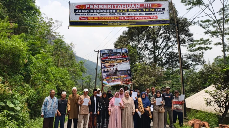 Puluhan Tahun Menunggu Kepastian Atas Tanah Yang Diduga Dipakai PT.Antam Pongkor Tbk Ahli Waris Minta Keadilan