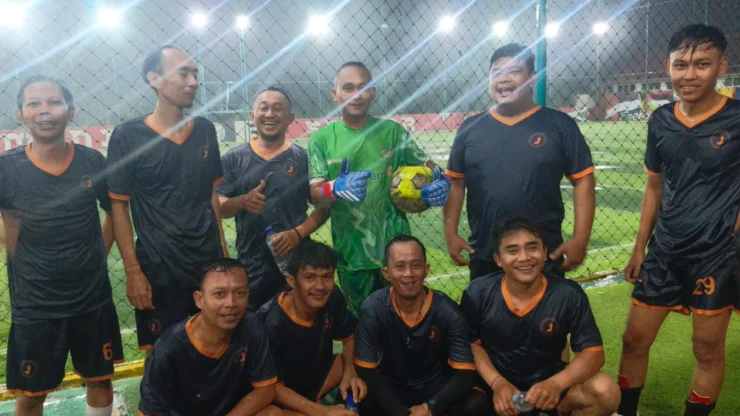 Turnamen Antam Mini Soccer FKJBPBB Vs Nawasena Menegangkan
