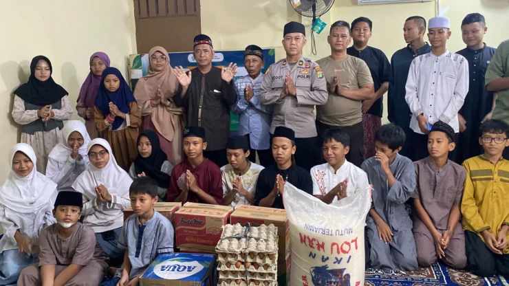 Polres Priok, Gelar Bakti Sosial Yayasan Cahaya Fathul Qorib Jakarta Utara