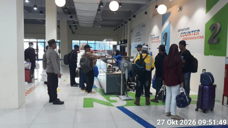 Polres Tanjung Priok Perketat Pengamanan Embarkasi KM Kelimutu, 424 Penumpang Berangkat dengan Aman
