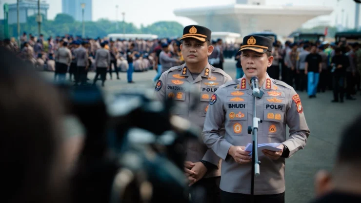 Polda Metro Jaya Apresiasi Aksi Damai di Jakarta, Arus Lalu Lintas Kembali Normal