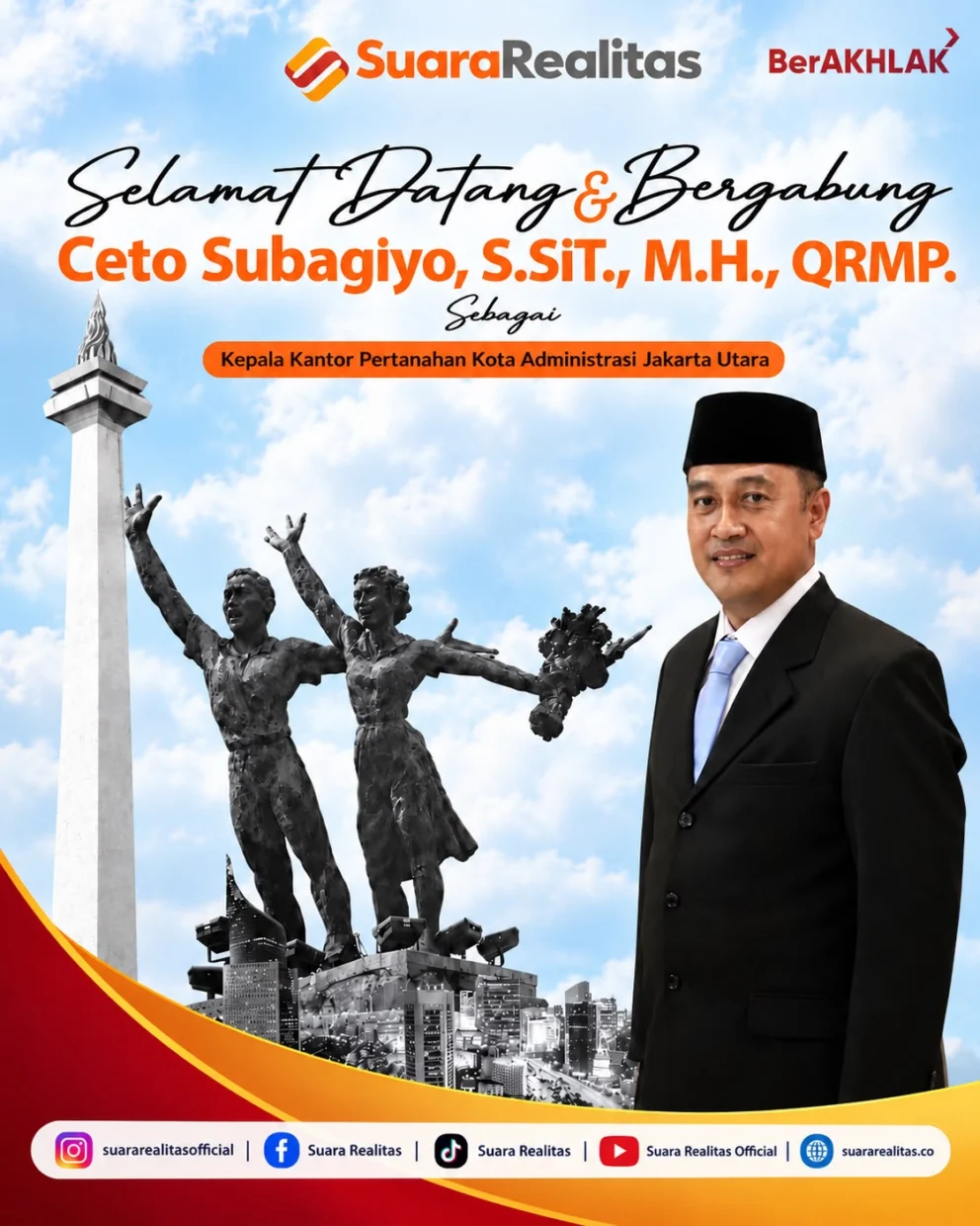 Ceto Subagiyo Kakantah Kantor Pertanahan Jakarta Utara 2026.