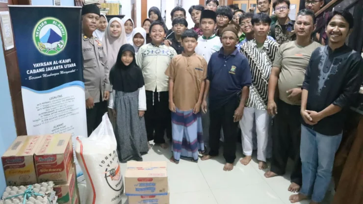 Polres Priok, Gelar Bakti Sosial Yayasan Al – Kahfi Jakarta Utara