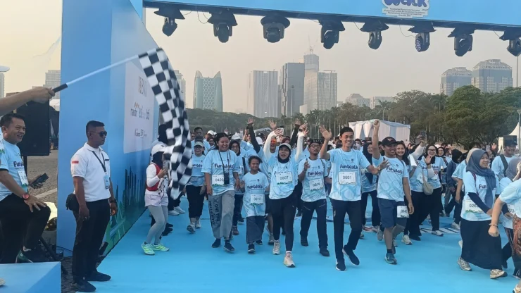 Fun Walk BPJS Kesehatan Perkuat Kolaborasi, Gaungkan Hidup Sehat