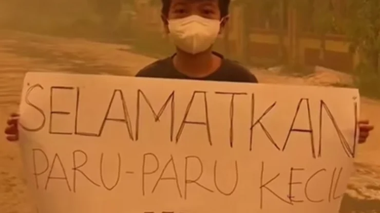 Antisipasi Asap Karhutla, Pemprov DKI Imbaun Warga Pakai Masker Disiagakan Opsi PJJ Bagi Pelajar