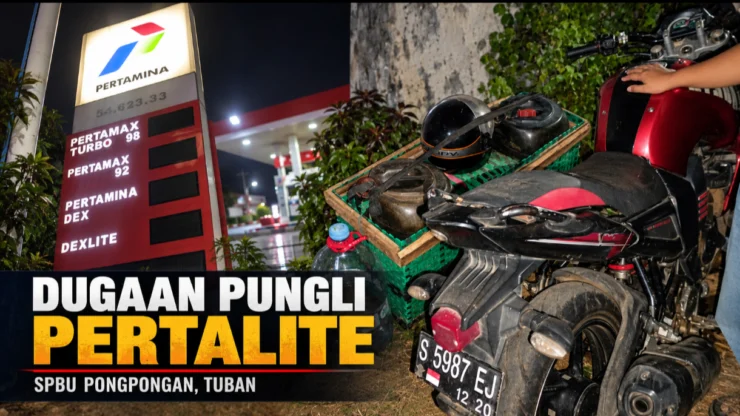 Dugaan Pungli Pertalite Rp10 Ribu per Jerigen di SPBU Pongpongan Tuban, Polres Diminta Usut