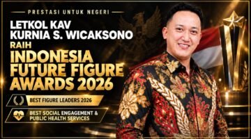 Komandan Kodim 1627/Rote Ndao, Letkol Kav Kurnia S Wicaksono Raih Penghargaan Indonesia Future Figure Awards 2026