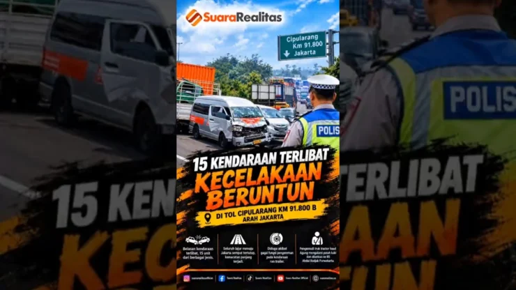 Kecelakaan Beruntun di Tol Cipularang #newsupdate #beritaterkini #viral #viralshorts #newshorts