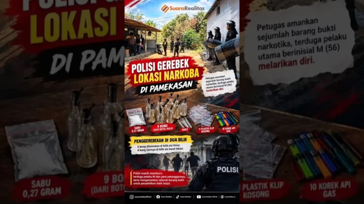 Polisi Gerebek Lokasi Diduga Transaksi Narkoba di Pamekasan #newsupdate #beritaterkini #news #viral